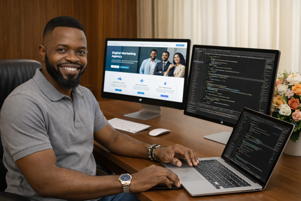 website development and website design